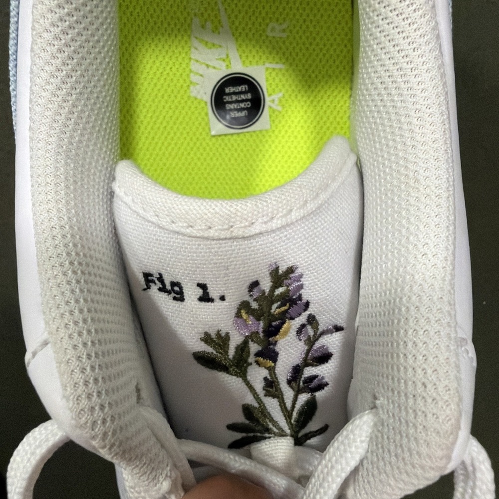 BRAND NEW Nike Air Force 1 '07 LV8 Indigo CZ0338-100 Size 11.5 Authenticated! DS - Picture 11 of 12